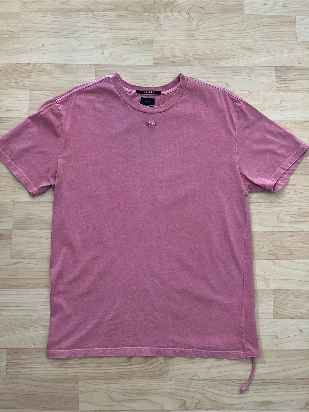 Ksubi Men's Short Sleeve Tee in Dusty Rose